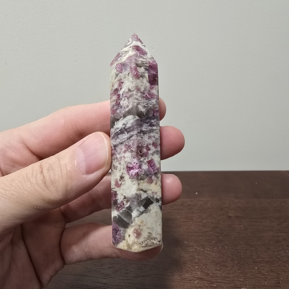 Unicorn Stone Crystal Tower #A